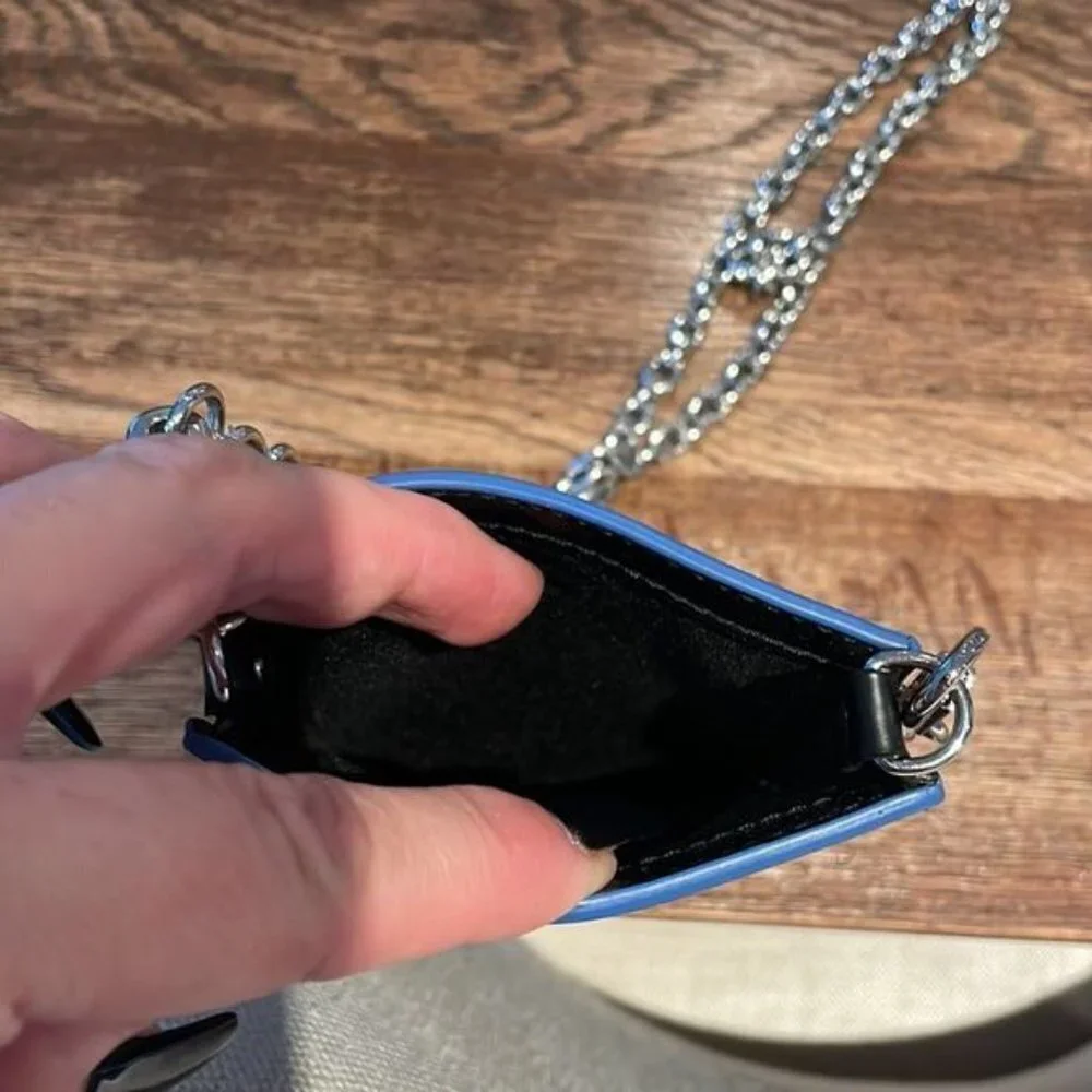 Kenzo blue phone case holder authentic